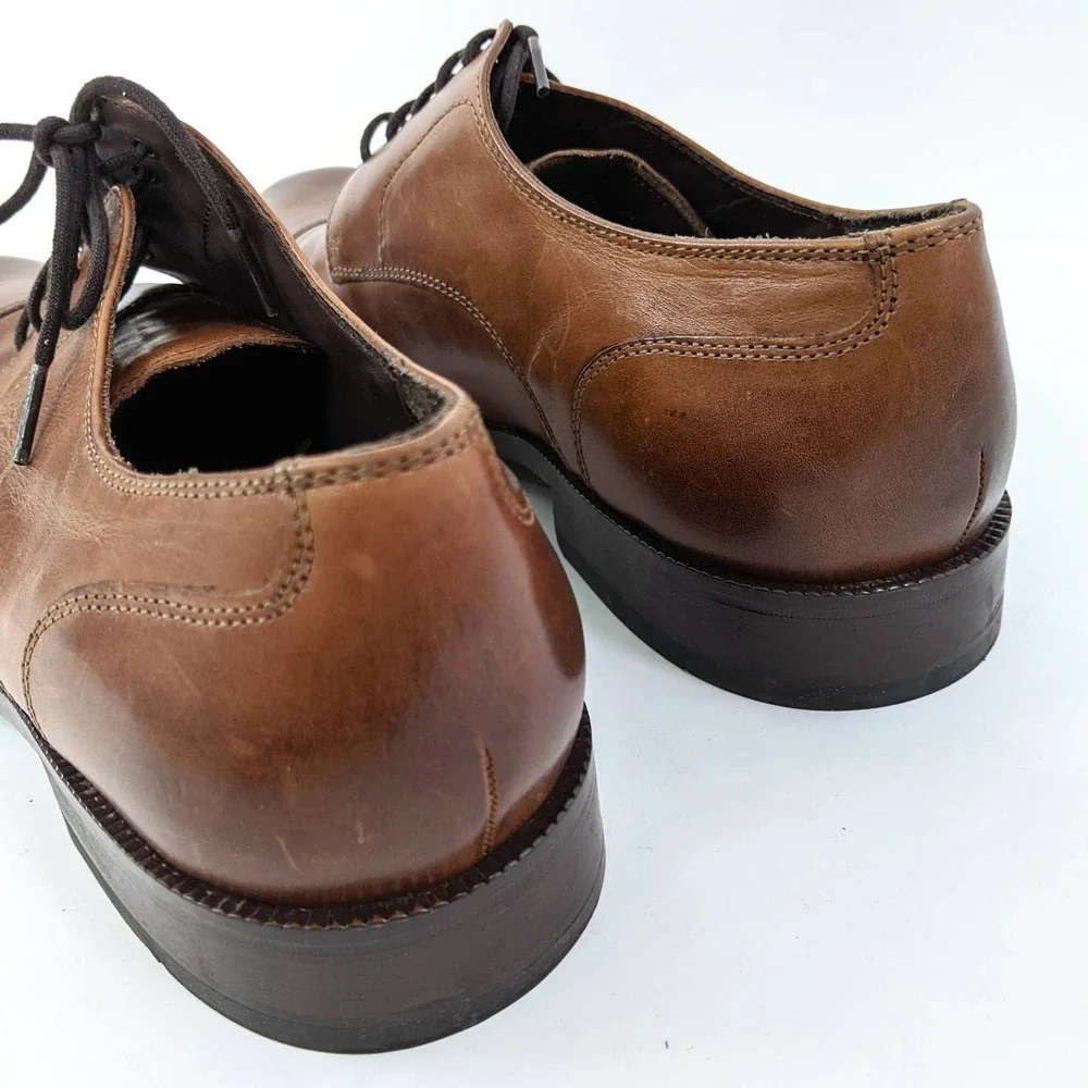 Cole Haan Size 12M Men's Modern Classics Cap Oxford Shoes British Tan